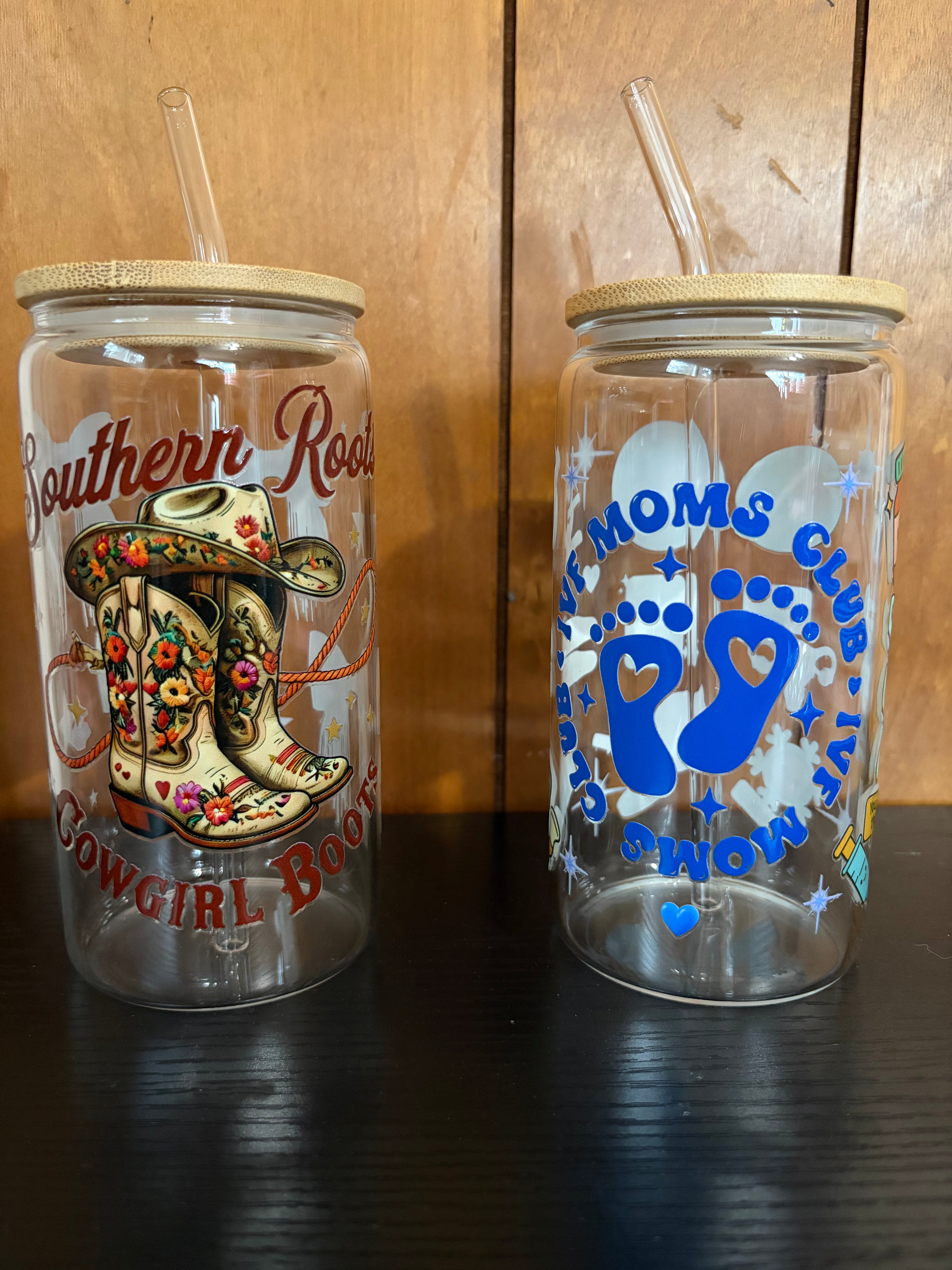 16oz Glass Cups