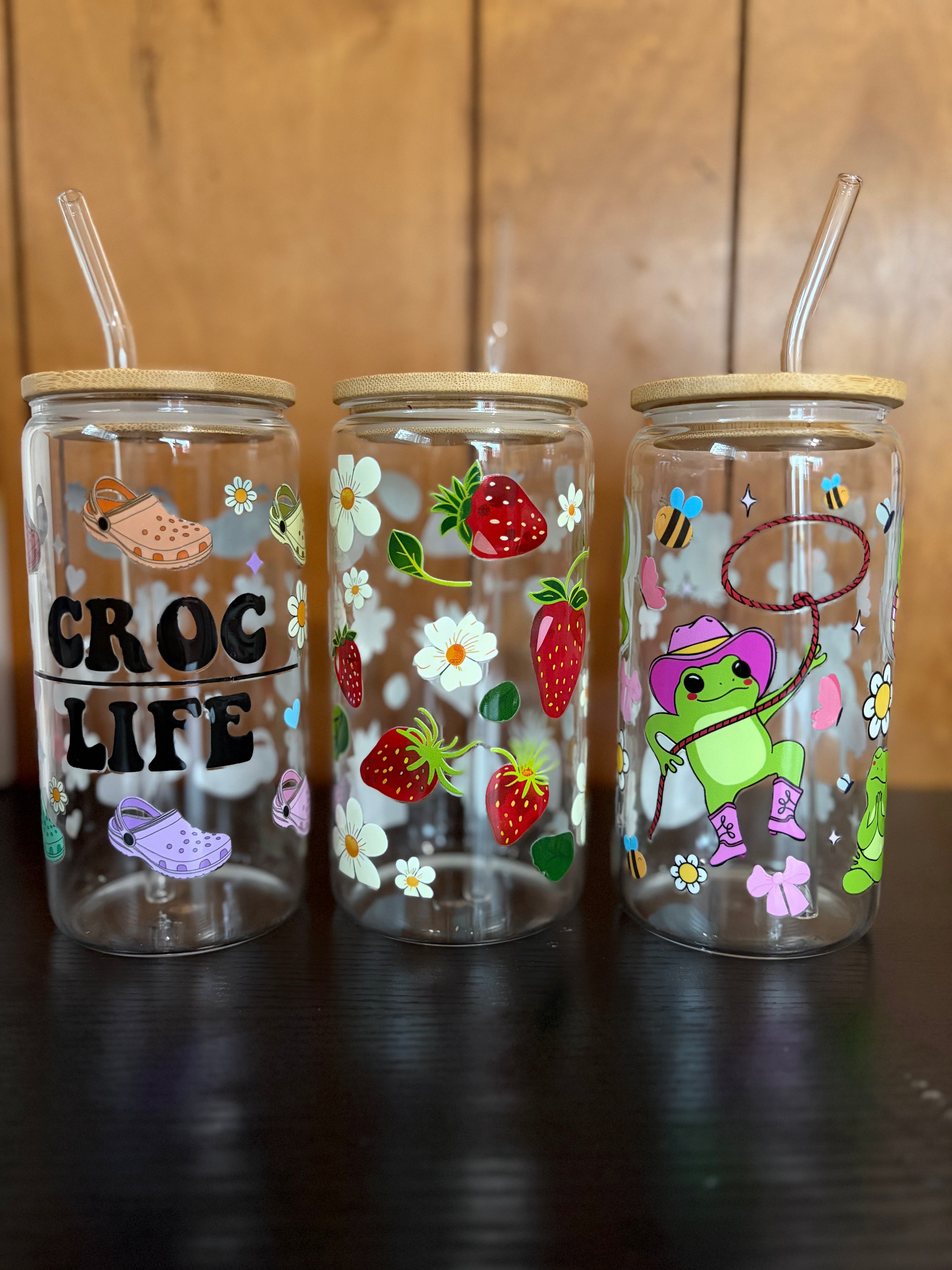 16oz Glass Cups