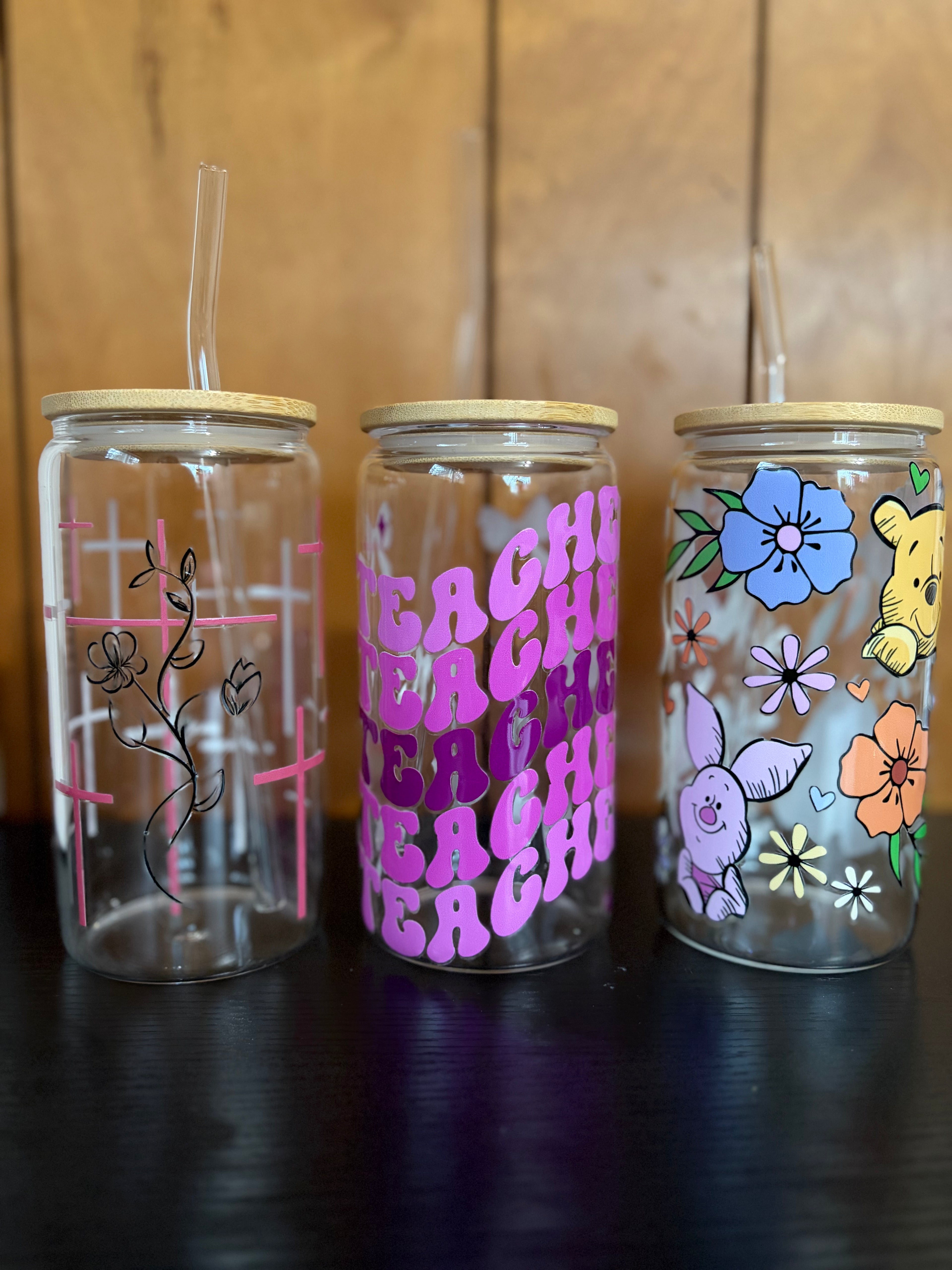 16oz Glass Cups