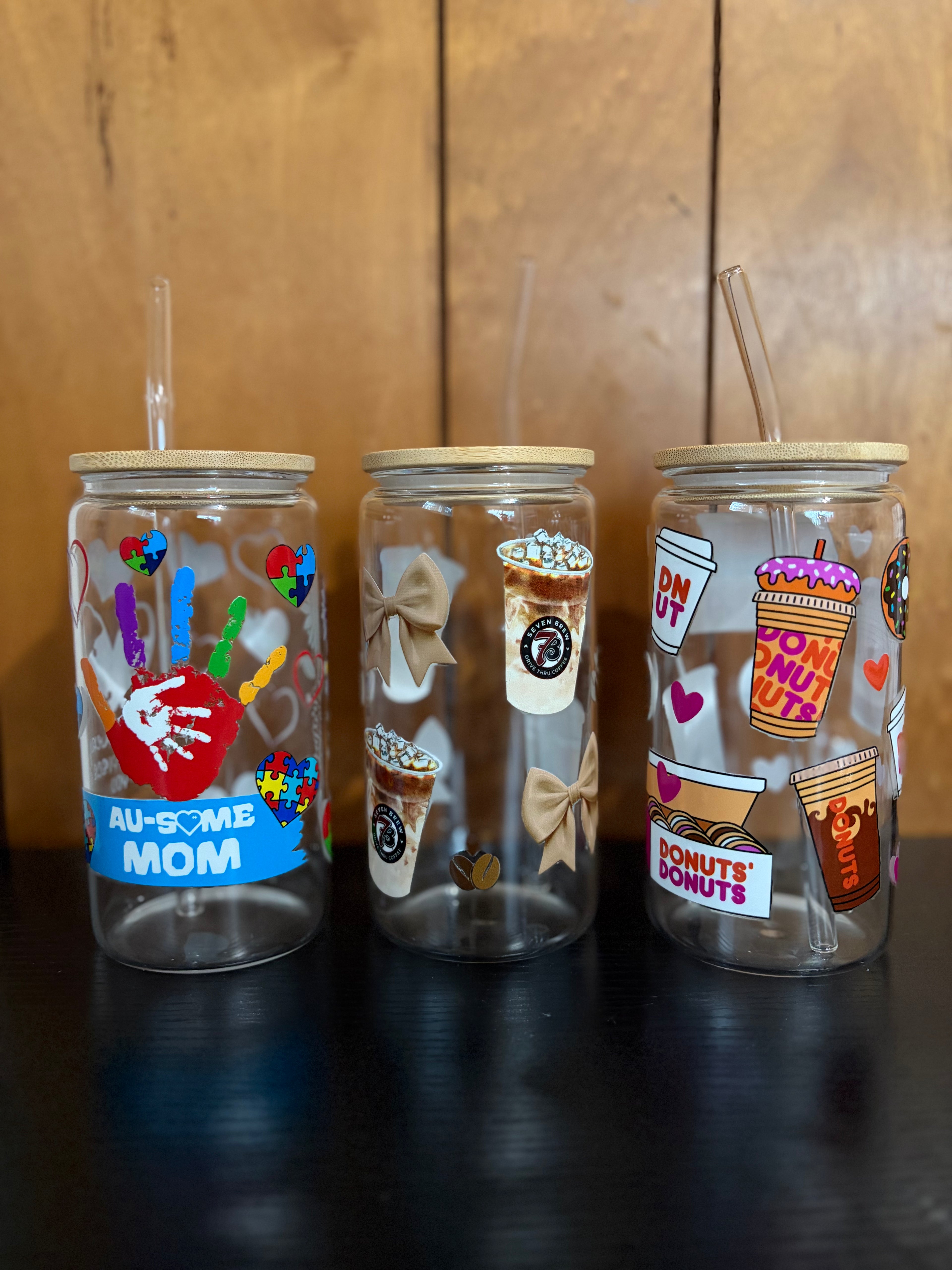16oz Glass Cups