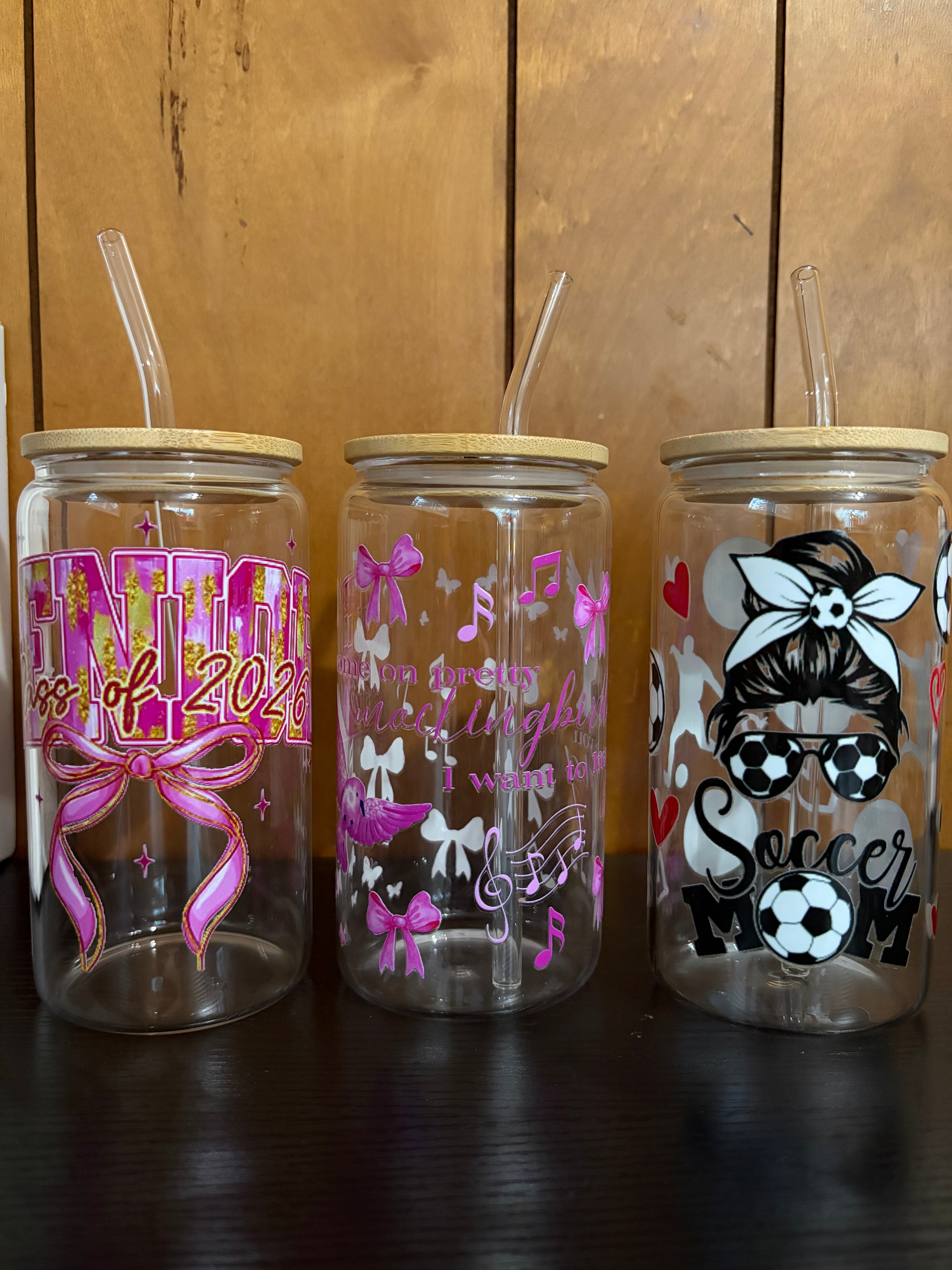 16oz Glass Cups