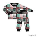 Western Patchwork Long Sleeve Set