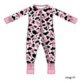 Cow Print Bow Zippy