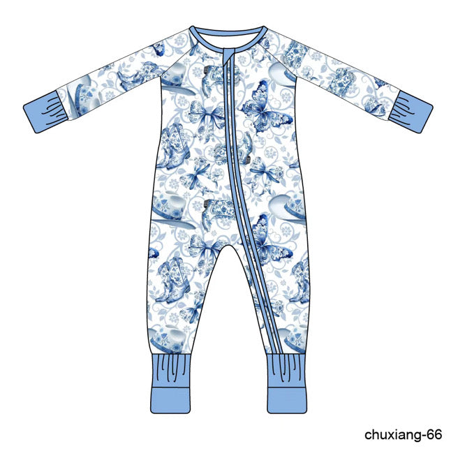 Blue Western Zippy