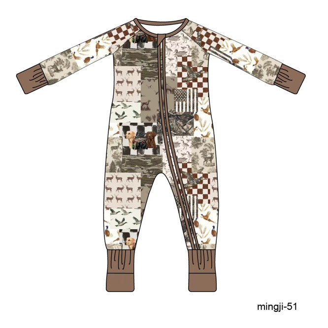 Hunting Patchwork Zippy
