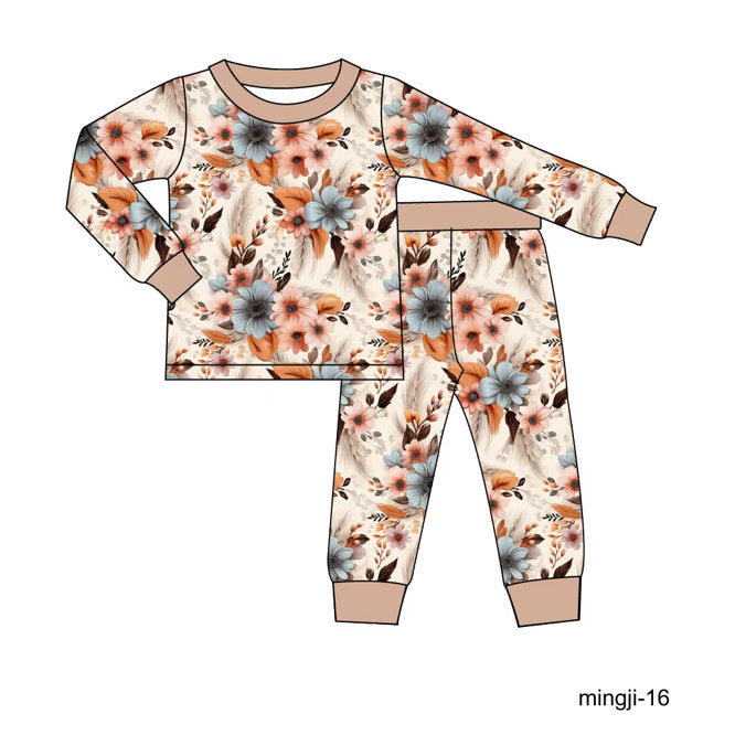 Western Floral Long Sleeve Set