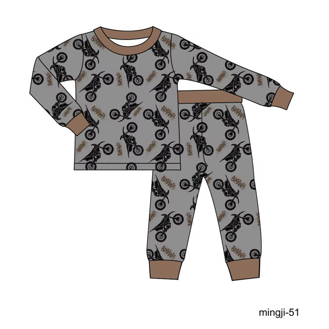 Dirt Bike Long Sleeve Set