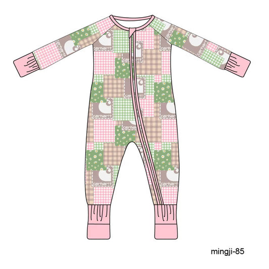 Spring CH Patchwork Zippy